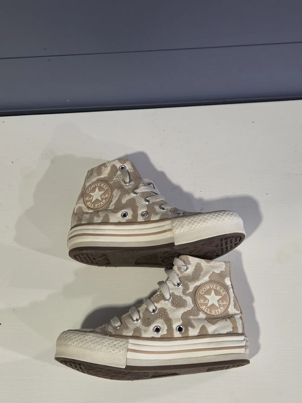 Converse Chuck Taylor All Star EVA Lift High Leopard Toddler Size 12 Shoes